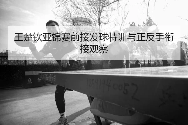 王楚钦亚锦赛前接发球特训与正反手衔接观察